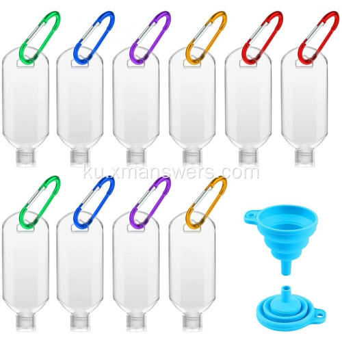 Bottles Travel Bottles Hand Sanitizer Refillable with Hook